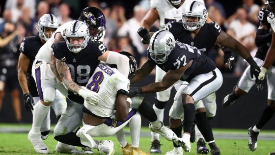 Las Vegas Raiders ganó la primera batalla de la nueva temporada